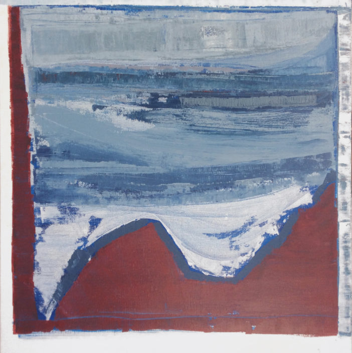 TERRE (80X80-Acrylique sur toile)