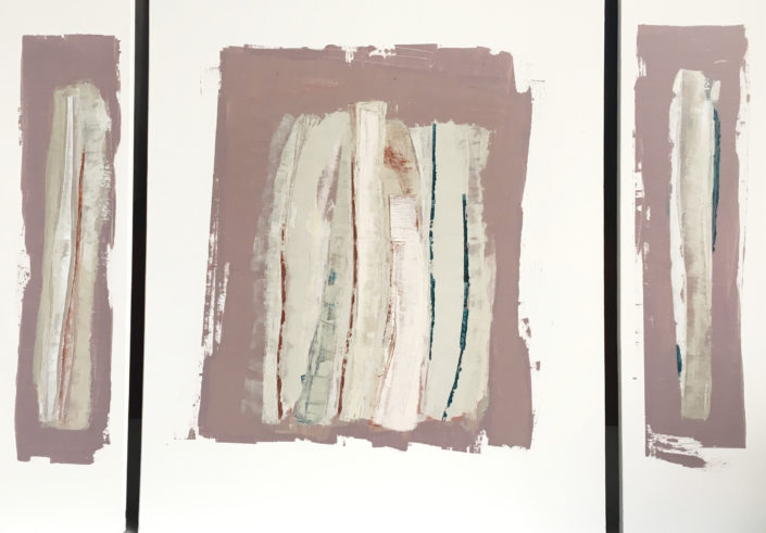 ELEGANCE (TRIPTYQUE 100X130-Acrylique sur toile)