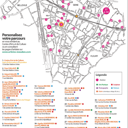 LISTE DES ATELIERS 2020-MEUDON